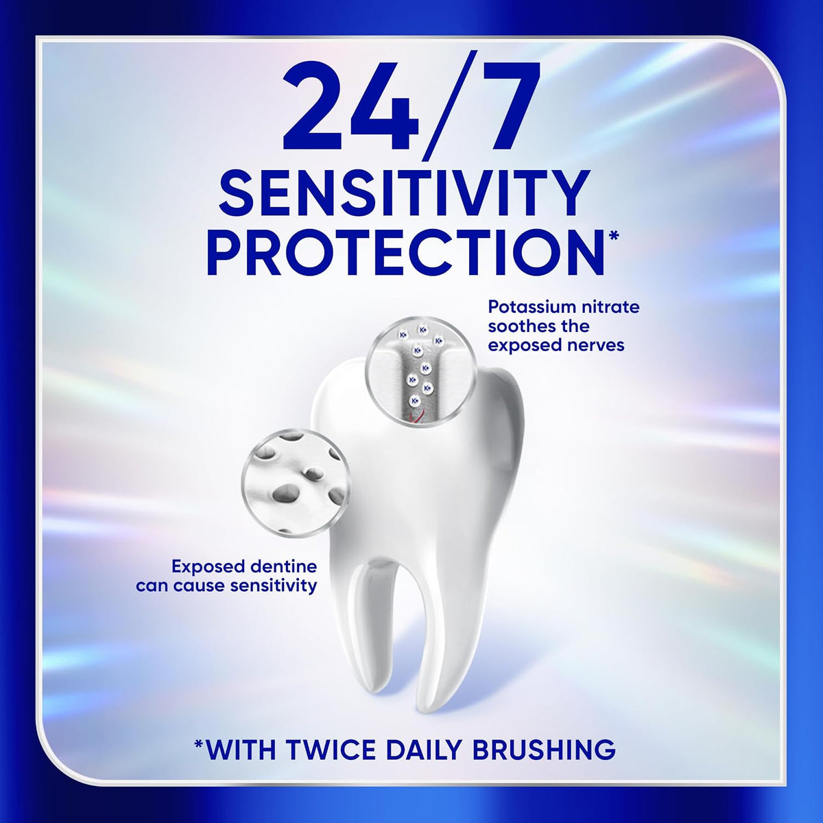 Sensodyne Clinical White Stain Protector Toothpaste, 3 x 3.4 oz - view 6