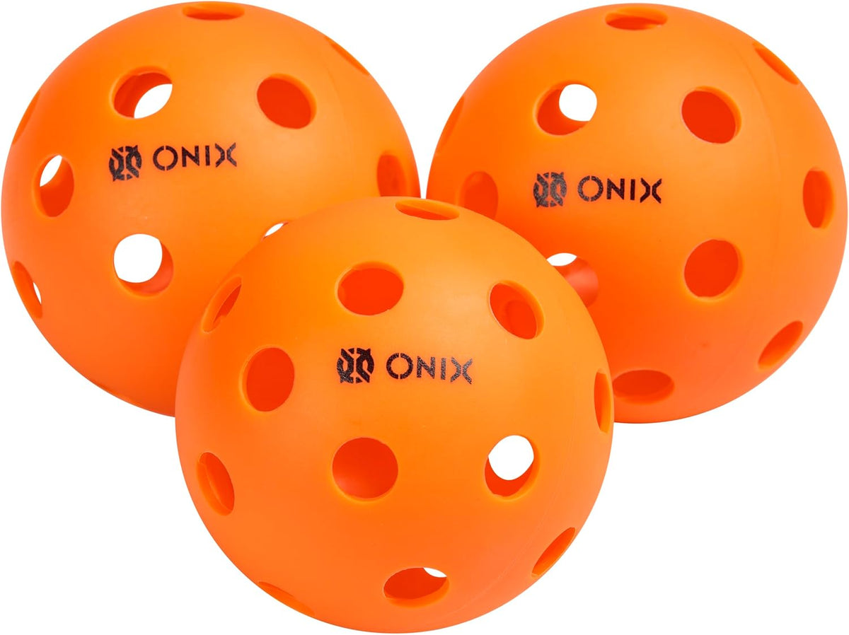 Onix Recruit Indoor Pickleball Balls, Pack of 3