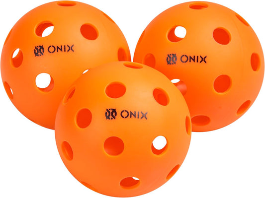 Onix Recruit Indoor Pickleball Balls, Pack of 3