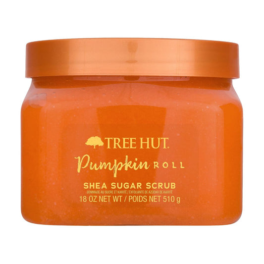 Tree Hut Pumpkin Roll Sugar Body Scrub, 18 oz (504 g)