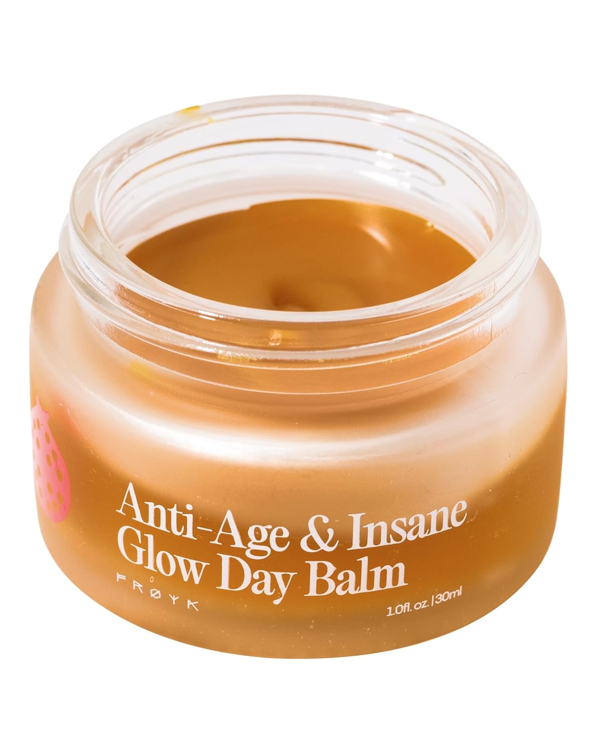 Frøya Organics Anti-Age and Insane Glow Day Balm for Face, 1 fl oz — product view