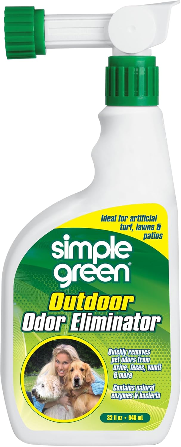 Simple Green Outdoor Odor Eliminator for Pets 32 oz Hose End Sprayer
