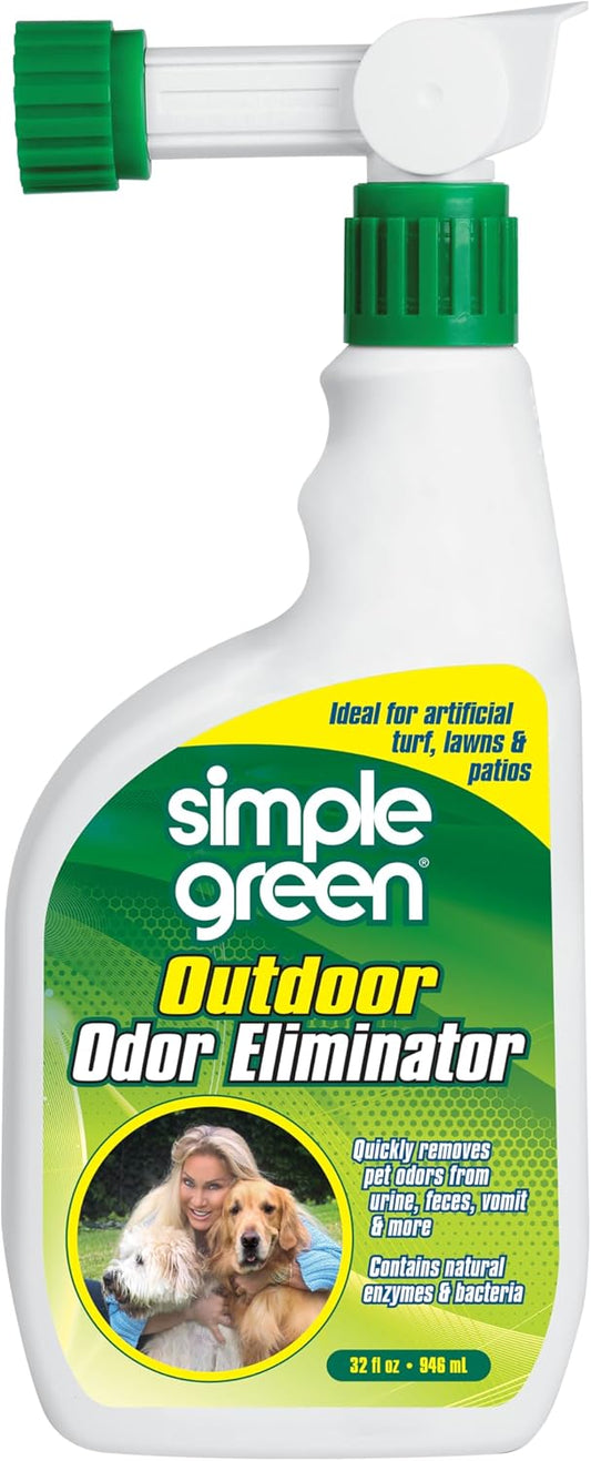 Simple Green Outdoor Odor Eliminator for Pets 32 oz Hose End Sprayer