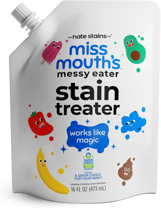 Miss Mouth's Messy Eater Laundry Stain Remover Refill, 16 oz Pouch