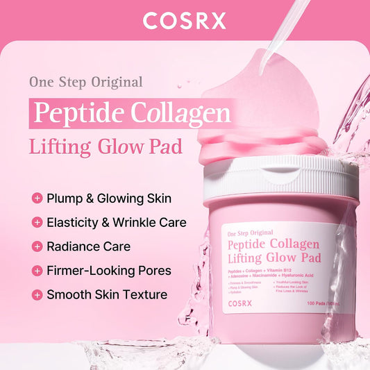COSRX One Step Original Peptide Collagen Lifting Glow Pad, 100 Pads - view 2