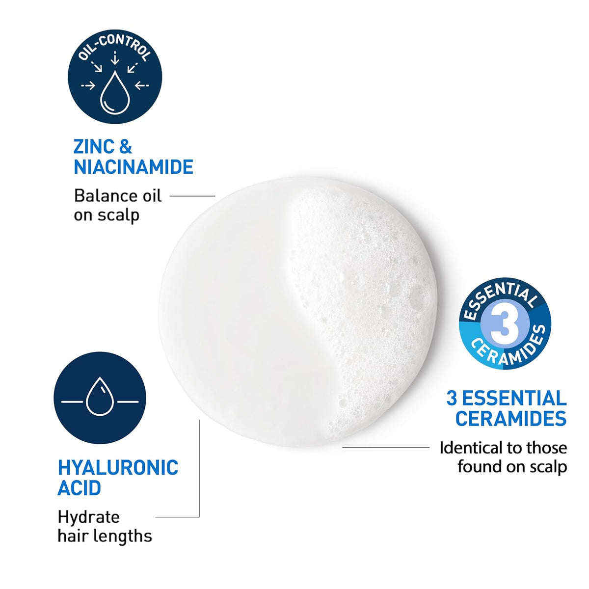 CeraVe Oil Control Balancing Shampoo with Hyaluronic Acid 12 oz - view 4