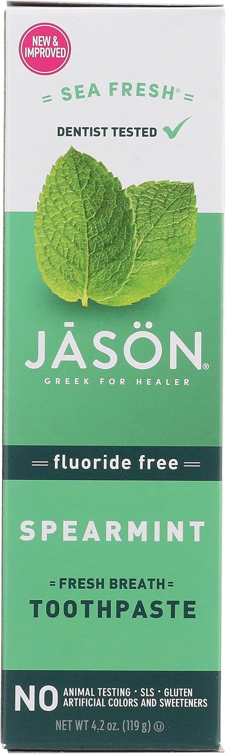 Jason Fluoride Free Sea Fresh Toothpaste 4.2 oz