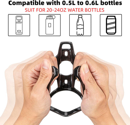 ROCKBROS Ultralight Bike Water Bottle Cage with Screws and Allen Key - view 6