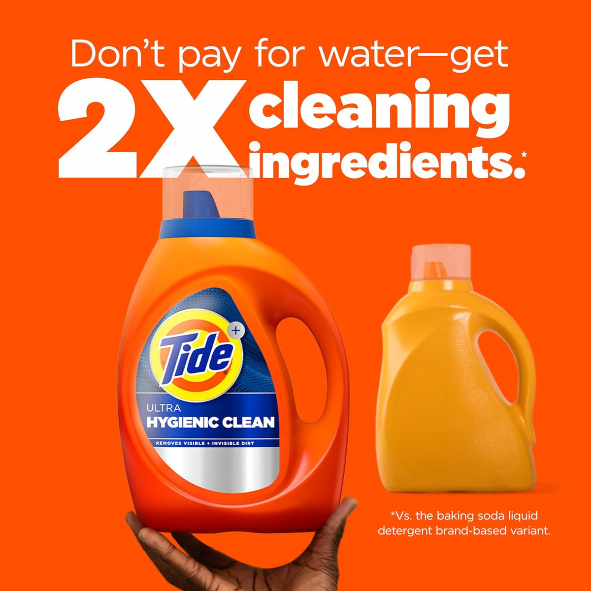 Tide Hygienic Clean Heavy 10x Duty Liquid Detergent, Original, 59 Loads, 2.72 L - view 6