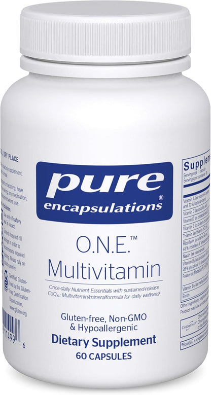 Pure Encapsulations O.N.E. Multivitamin, 60 Capsules