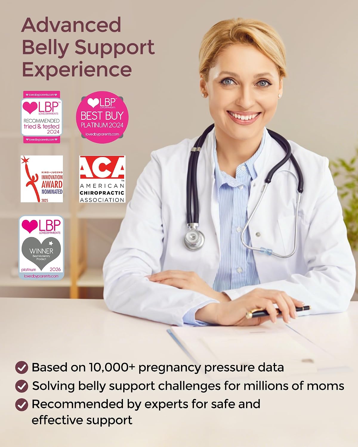Momcozy CozySupport 3D Ergonest Pregnancy Belly Band - view 6
