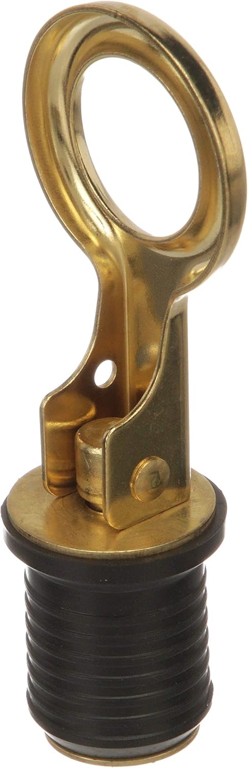 Attwood Snap-Handle Drain Plug, 1 Inch