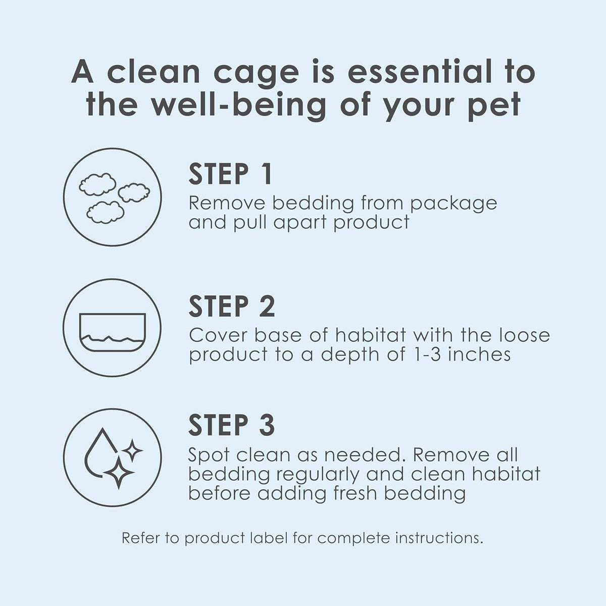 Kaytee Clean & Cozy Paper Bedding for Small Animals, White, 49.2 Litres - view 6