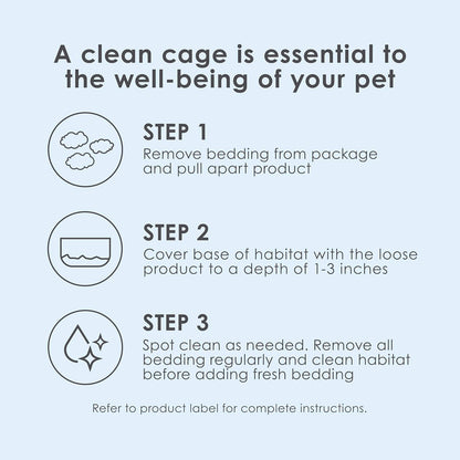 Kaytee Clean & Cozy Paper Bedding for Small Animals, White, 49.2 Litres - view 6