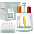 Momcozy Squeeze Station Baby Food Pouch Filler, 5 Reusable Pouches