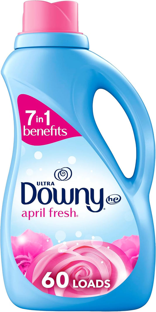 Downy Ultra Fabric Softener, April Fresh Scent Pearls, 51 oz, 60 Loads