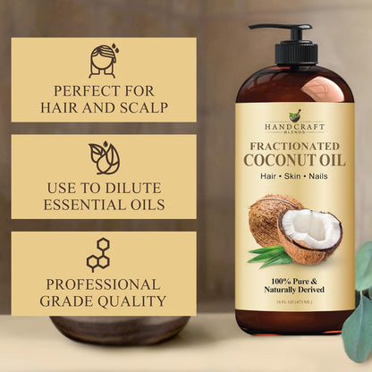 Handcraft Blends Fractionated Coconut Oil 473 ml - view 5