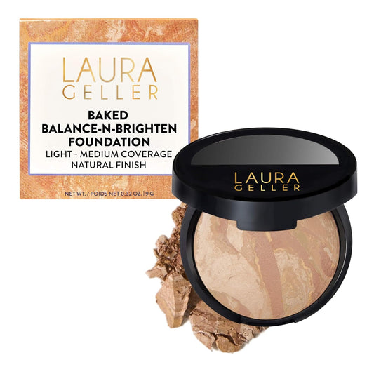 Laura Geller Baked Balance-n-Brighten Powder Foundation, Light