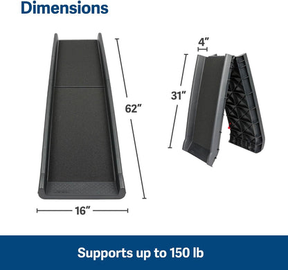 PetSafe Happy Ride Folding Dog Ramp, 62 Inch, Supports Up to 150 lb - view 2