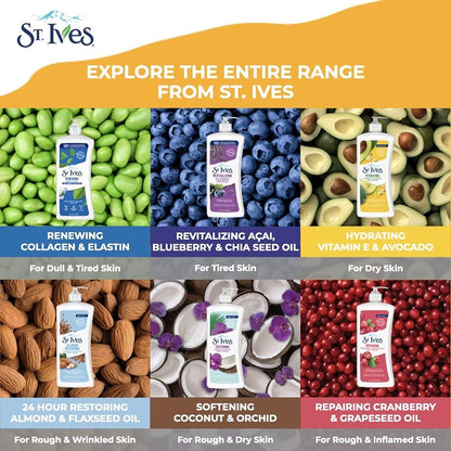 St. Ives Skin Renewing Collagen Elastin Body Lotion 621ml (21 fl oz) - view 5