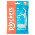 Plackers Twin-Line Advance Cleaning Dental Floss Picks