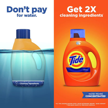 Tide Original Scent Liquid Laundry Detergent, 50 fl oz, 32 Loads - view 2
