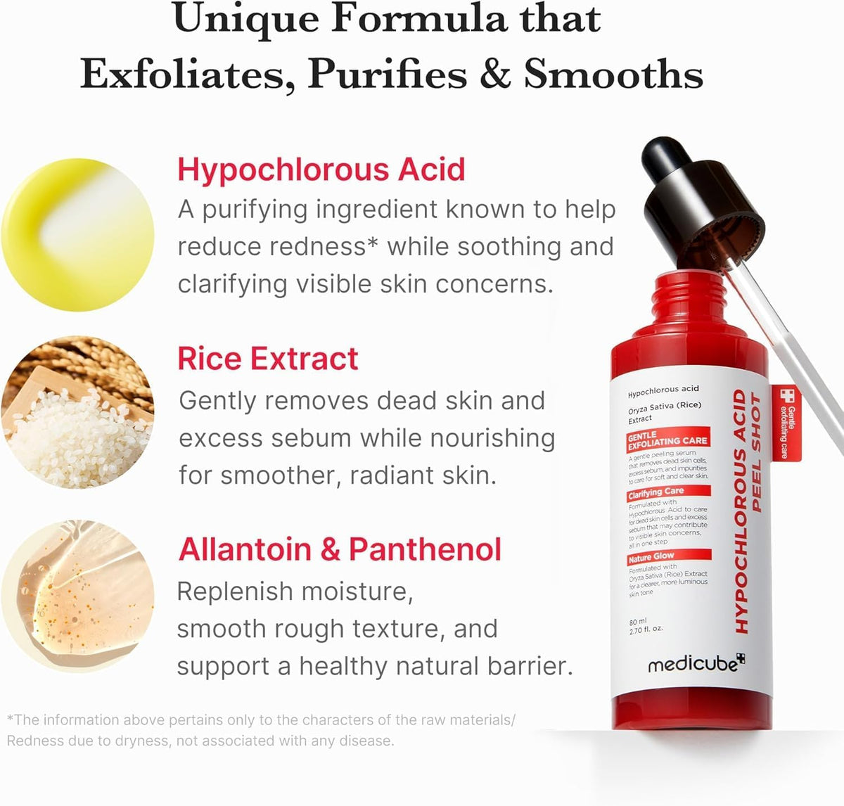 medicube Peel Shot Hypochlorous Acid Exfoliating Serum - view 3