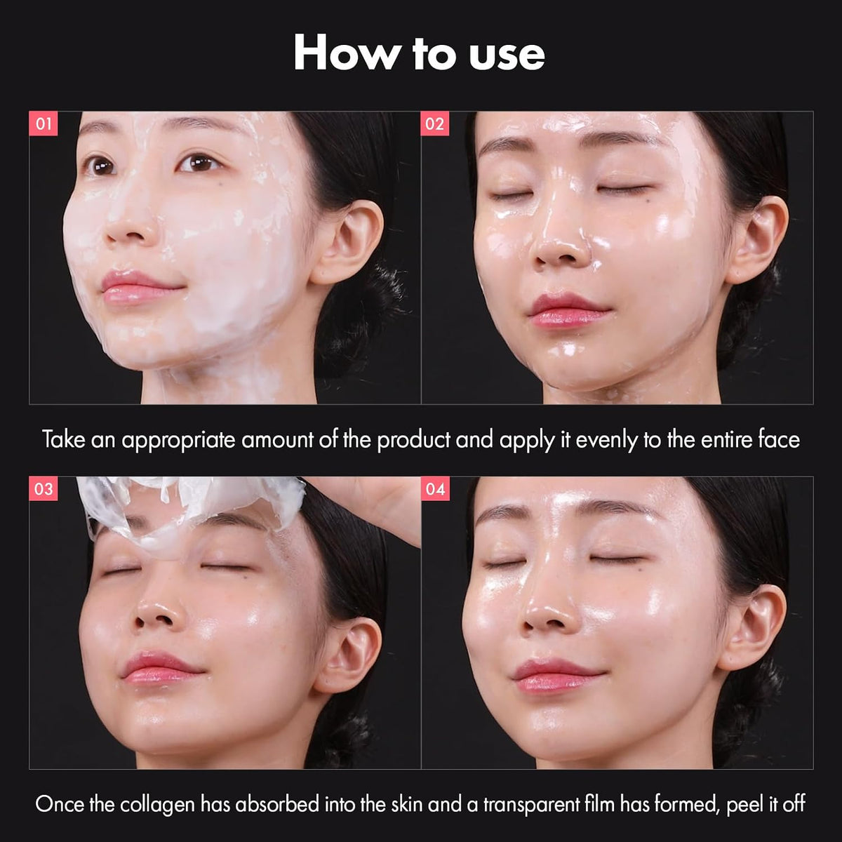 Tosowoong Real Collagen Fit Peel-Off Face Mask - view 5