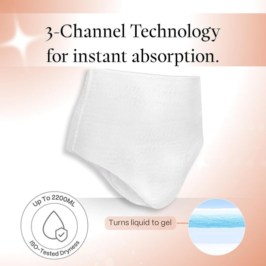 Invizi Pants Maxi X-Large Disposable Pull-Up Incontinence Pants 15 Count