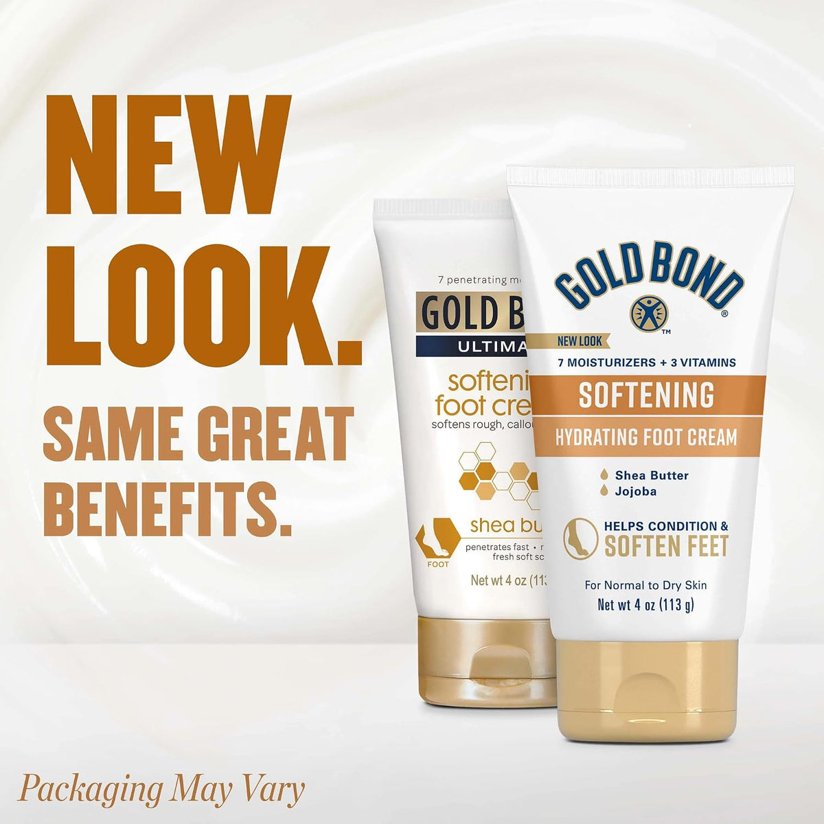Gold Bond Softening Foot Cream with Shea Butter, 113 g (4 oz), Pack of 2 — alternate product view