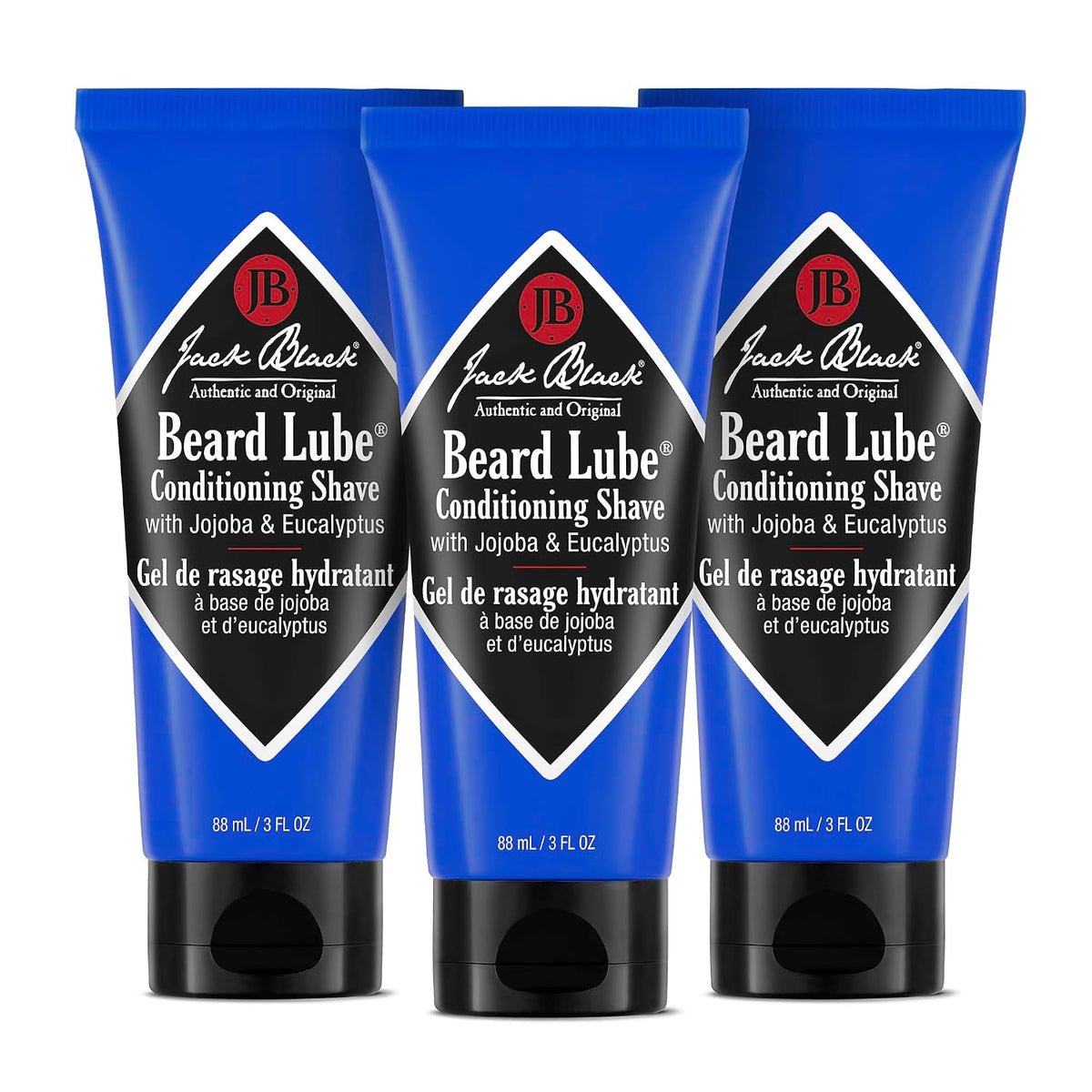 Jack Black Beard Lube Conditioning Shave Lotion 3 fl oz, Pack of 3 — product view