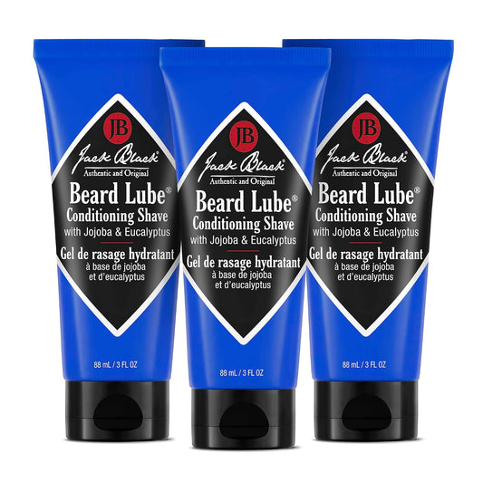 Jack Black Beard Lube Conditioning Shave Lotion 3 fl oz, Pack of 3