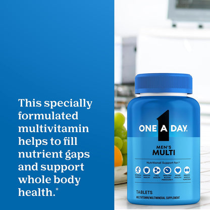 One A Day Men's Multivitamin with Vitamin D, Zinc and B Vitamins, 200 Count - view 4