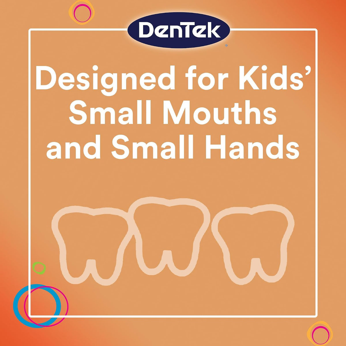 DenTek Kids Flossers Wild Fruit, 75 Count, Pack of 6 - view 6