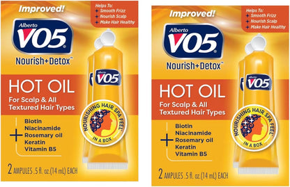 VO5 Hot Oil Therapy Treatment, 2 x 0.5 oz