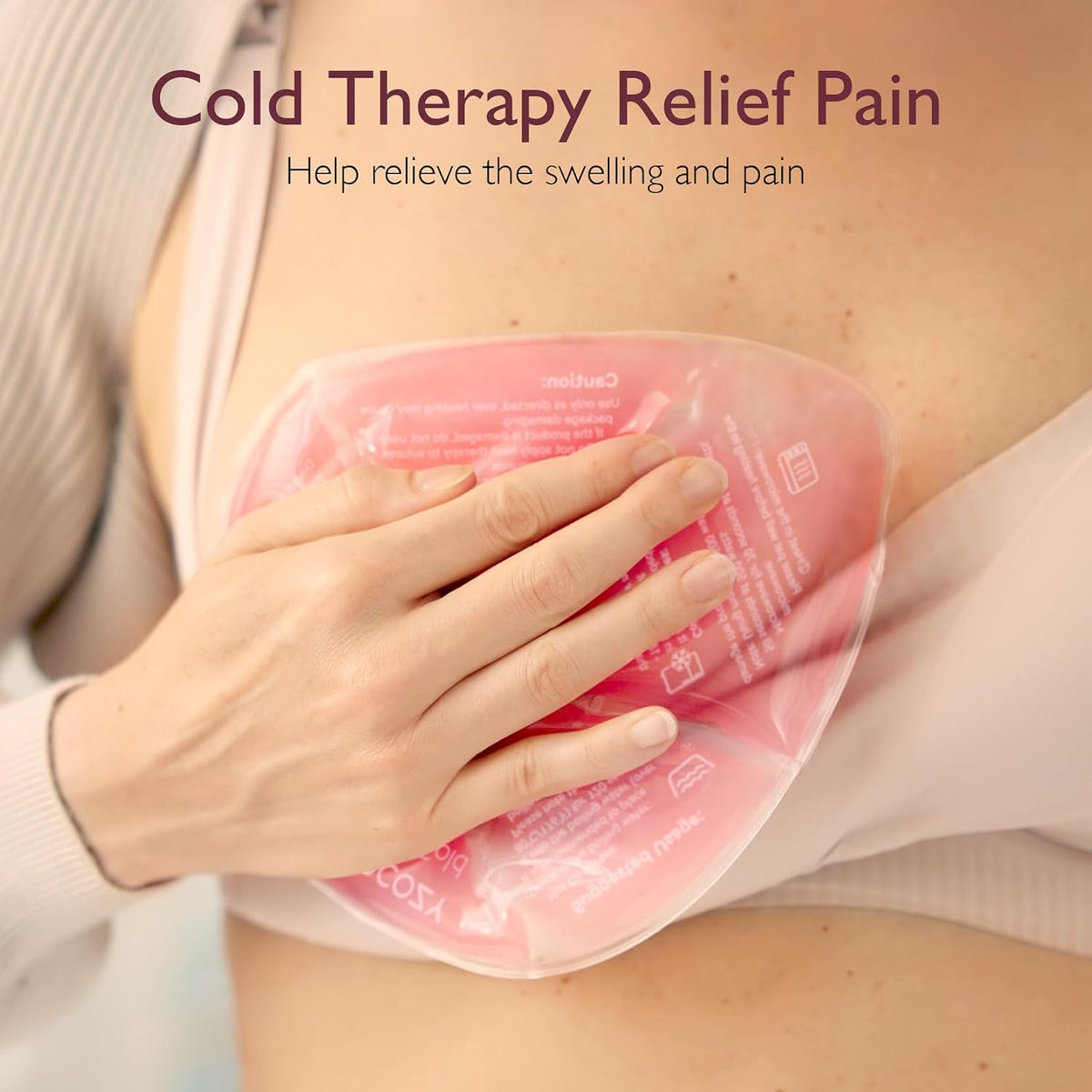 Momcozy Large Hot and Cold Breast Therapy Packs, Pack of 2 - view 3