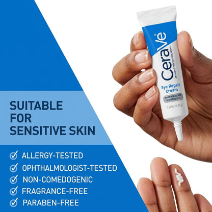 CeraVe Eye Repair Cream with Hyaluronic Acid, 0.5 oz (14 g) - view 5