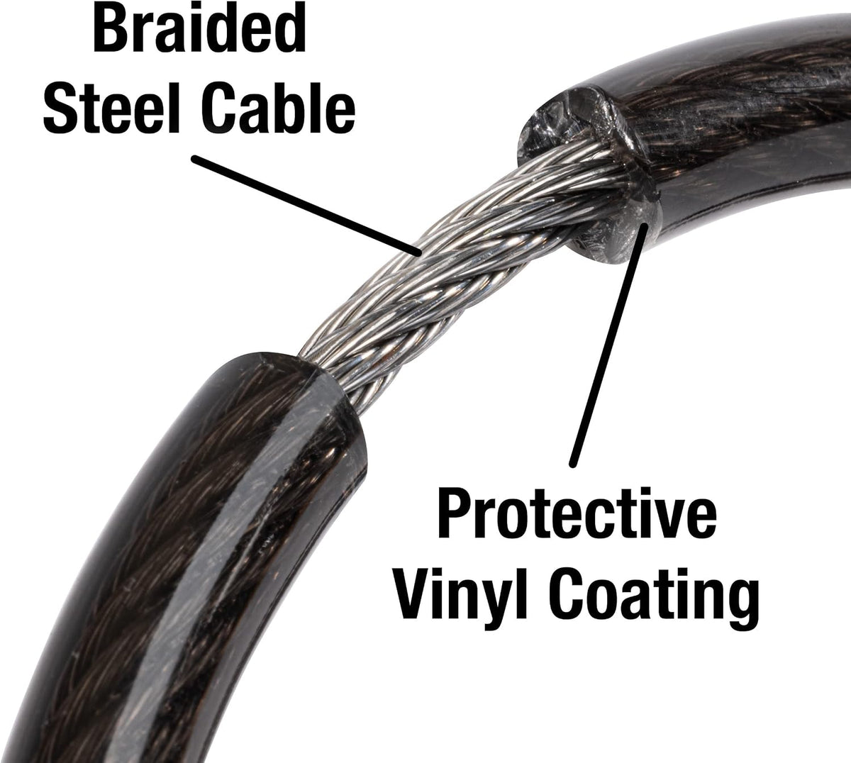 Master Lock 8143D Combination Cable Bike Lock, 4 ft - view 3