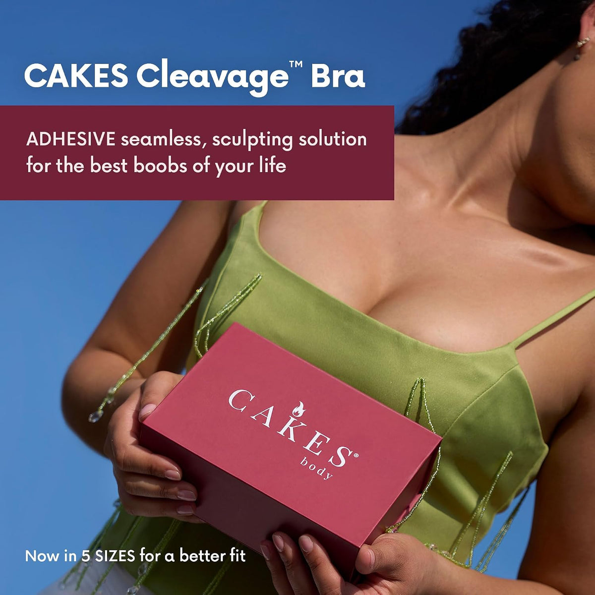 CAKES Body Cleavage Bra V2, Honey, Size S - view 2