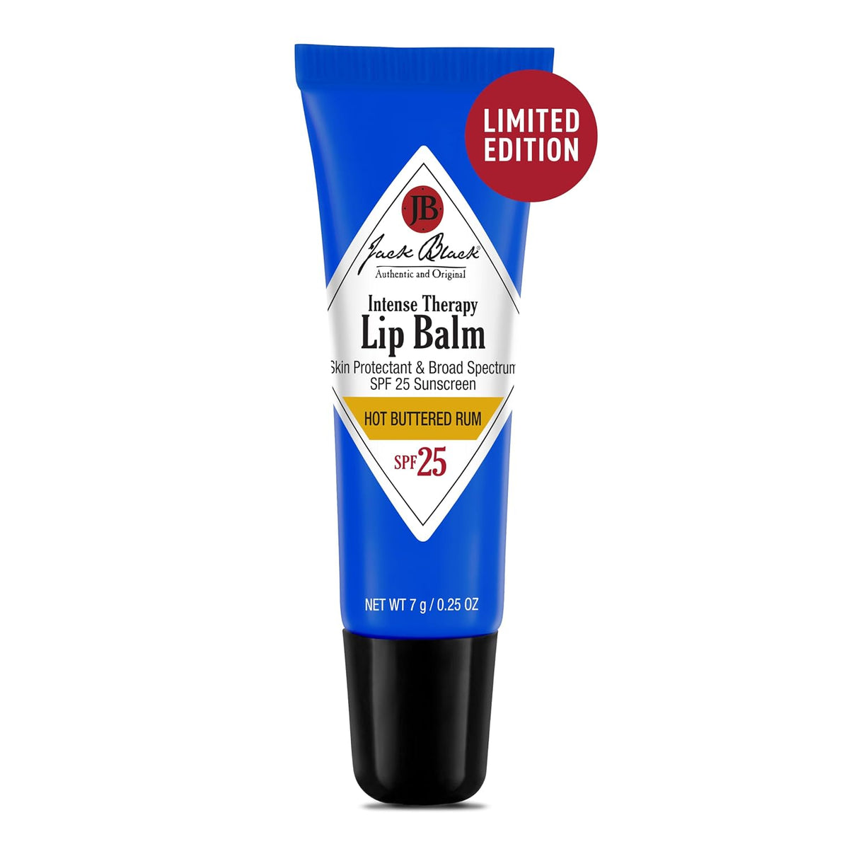 Jack Black Intense Therapy Lip Balm SPF 25, Hot Buttered Rum, 0.25 oz (7 g) — alternate product view