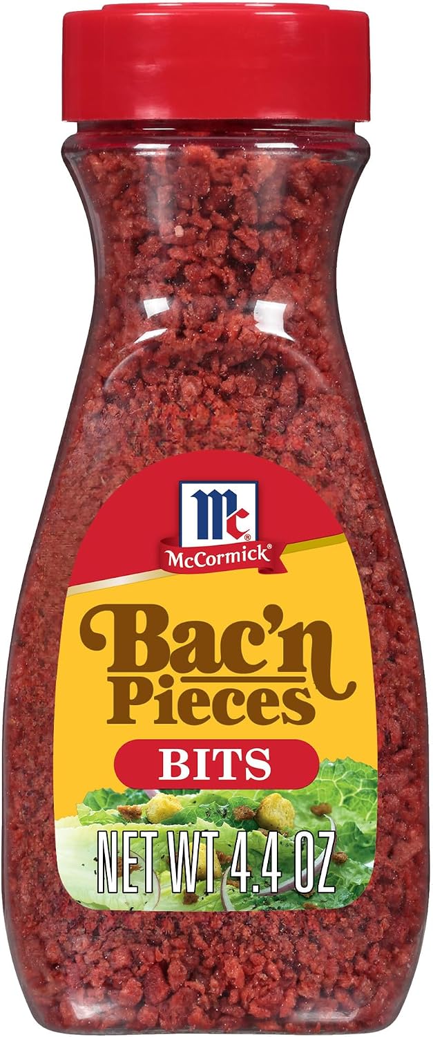 McCormick Bac'n Pieces Bacon Flavoured Bits, 124 g (4.4 oz) Jar — product view