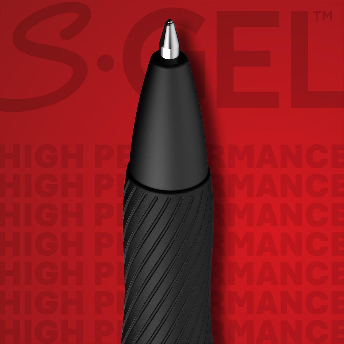 Sharpie S-Gel Gel Pens, Medium Point 0.7mm, Black Ink, 12 Count - view 4