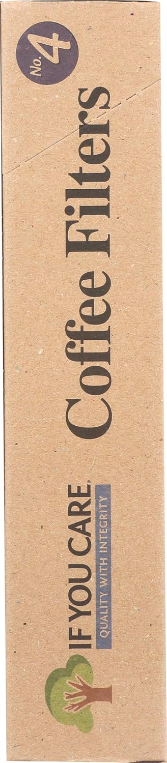 If You Care No. 4 Cone Unbleached Coffee Filters, 100 Count - view 5