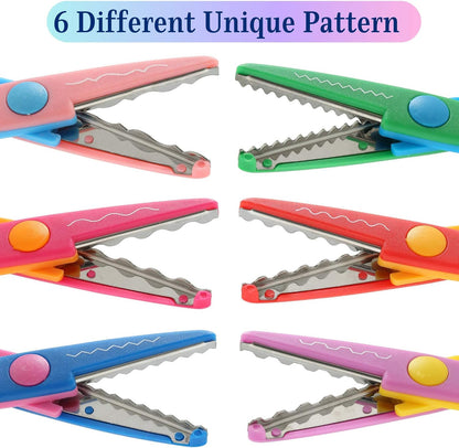 Mr. Pen Decorative Edge Craft Scissors, 6 Pack - view 4