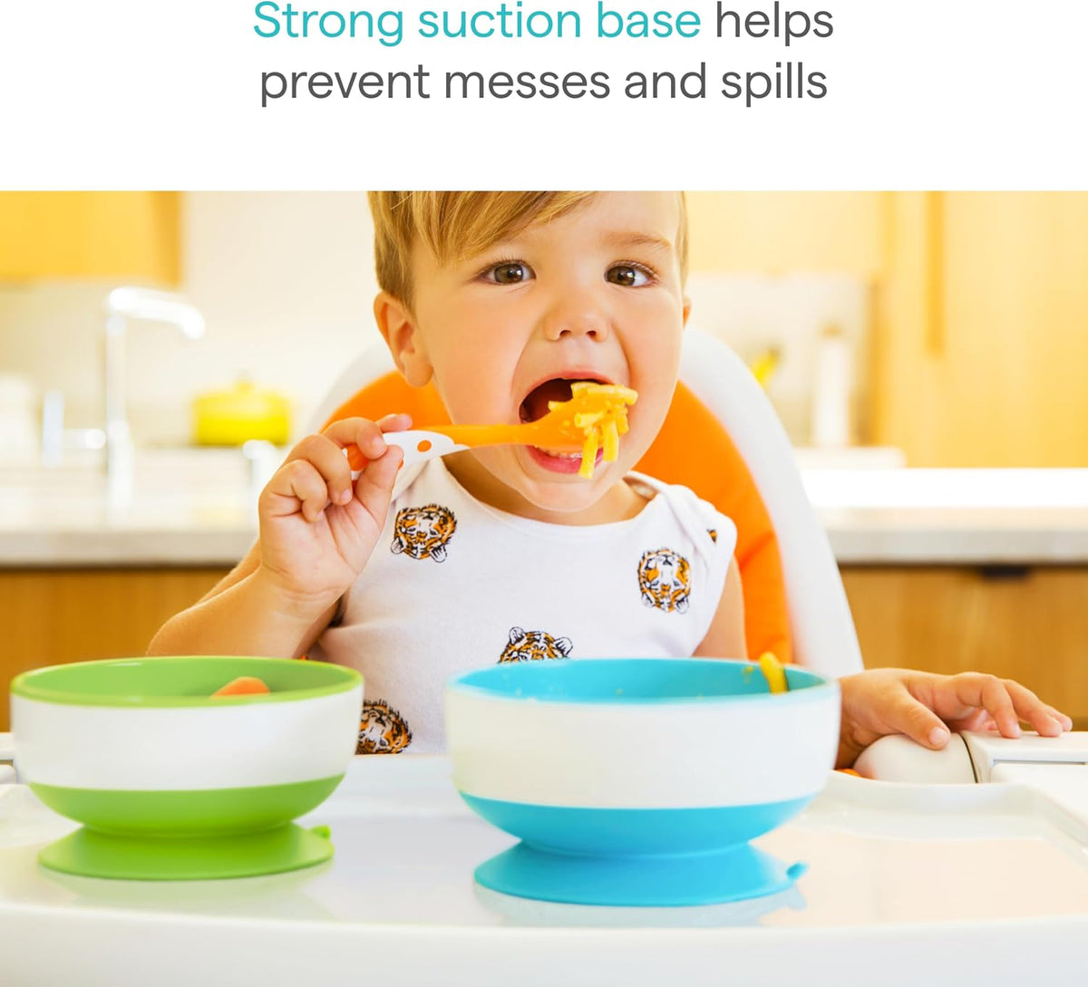 Munchkin Stay Put Suction Bowls for Baby, 3 Pack — alternate product view