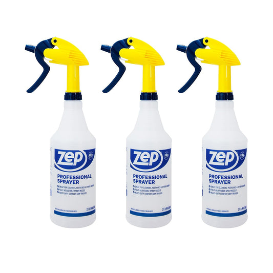 ZEP Professional Sprayer Bottle, 32 oz, Pack of 3