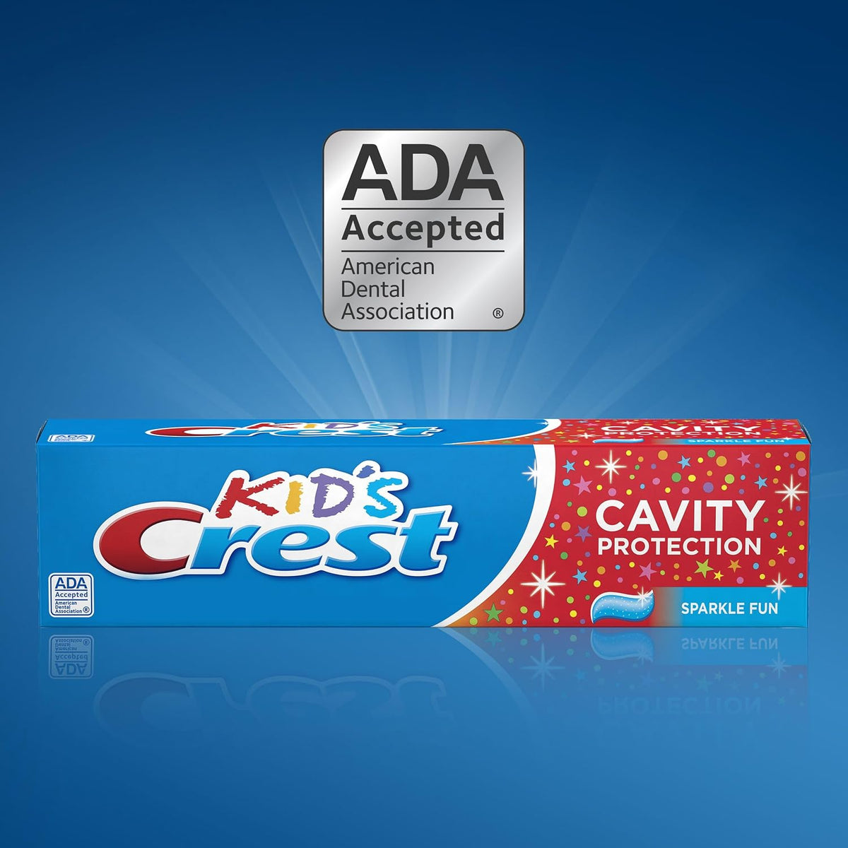 Crest Kids Cavity Protection Toothpaste, Sparkle Fun Flavour, 4.6 oz, Pack of 3 - view 6