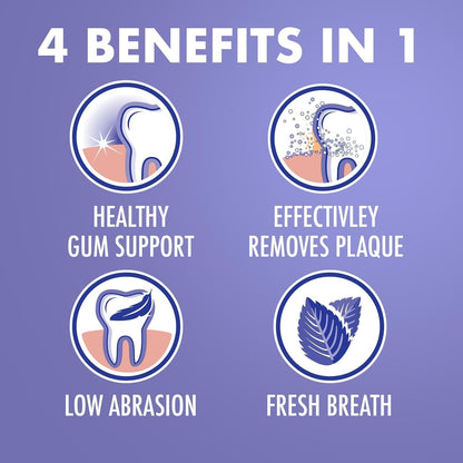 Arm & Hammer Advance Gum Care Toothpaste, 4 x 75 ml Multipack - view 5