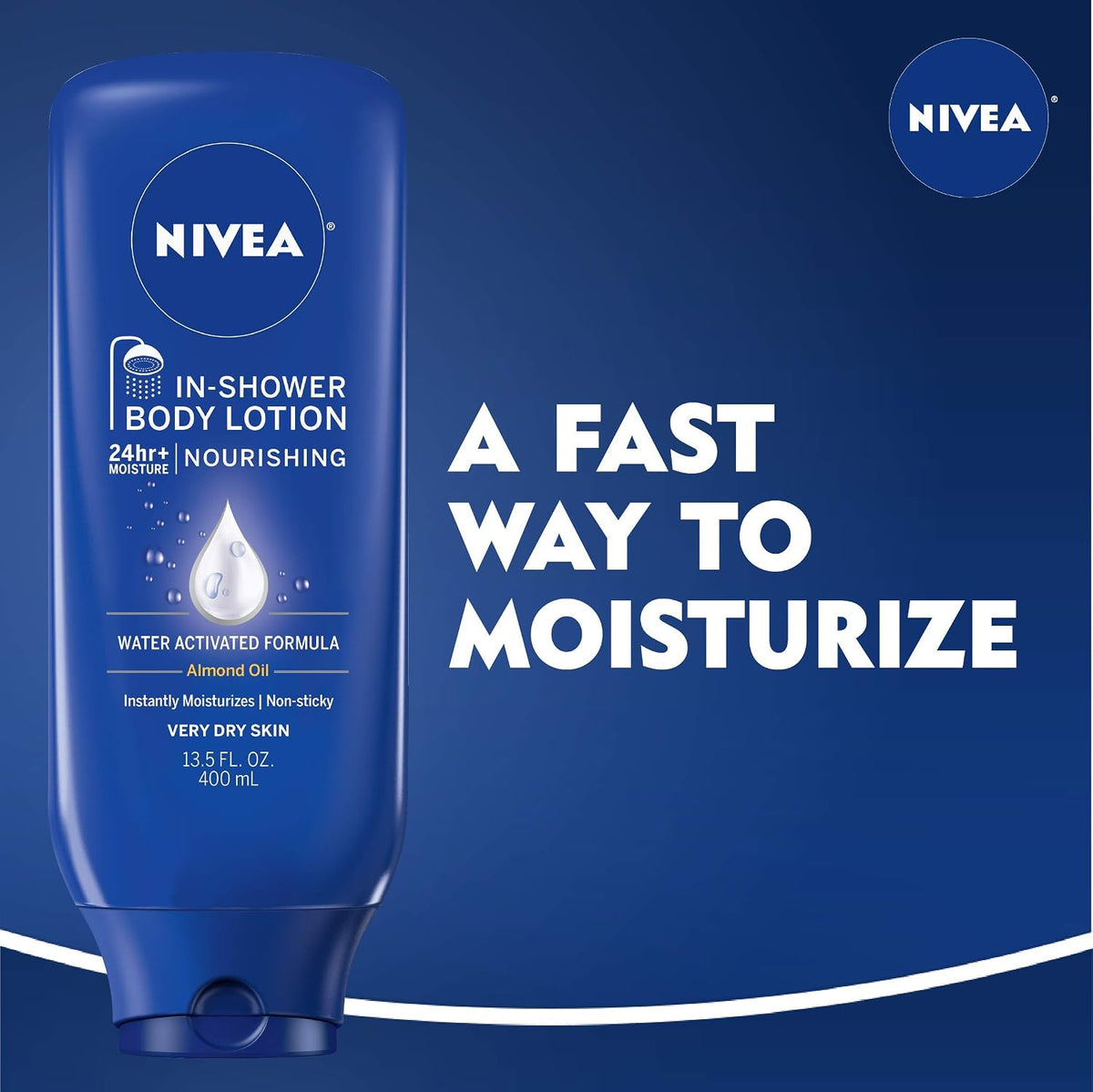 NIVEA In-Shower Nourishing Body Lotion 400ml (13.5 fl oz) - view 4