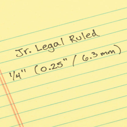 Oxford Premium Jr. Legal Pads, 5 x 8 Inch, 50 Sheets (Pack of 6) - view 5